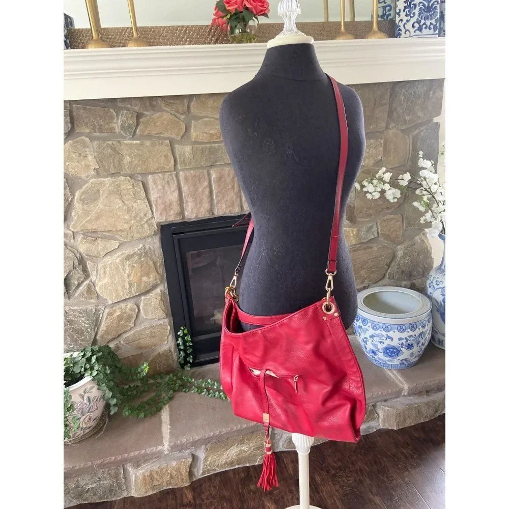 Michael Kors Red HOBO bag
